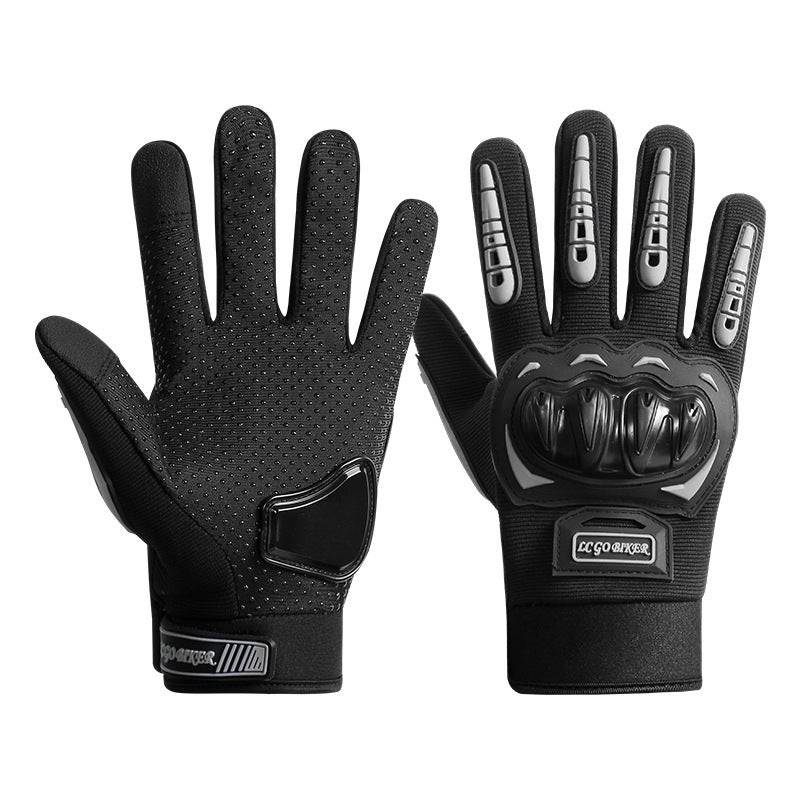 Motorcycle Gloves Outdoor Riding Male Rider Equipment Non-Slip Wear-Resistant Touch Screen Hard Shell Protective Tactical Long Finger - Image 3